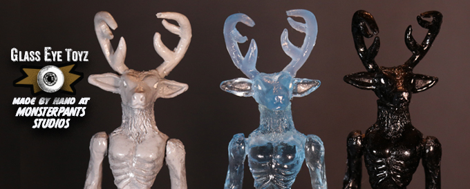 Collectible WENDIGO Figures from Glass Eye Toyz and Monsterpants Studios