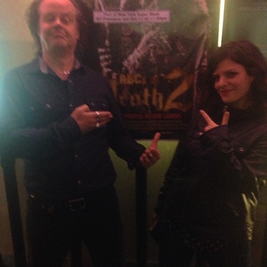 Fessenden and Producer Jenn Wexler at ABCs 2 Premiere