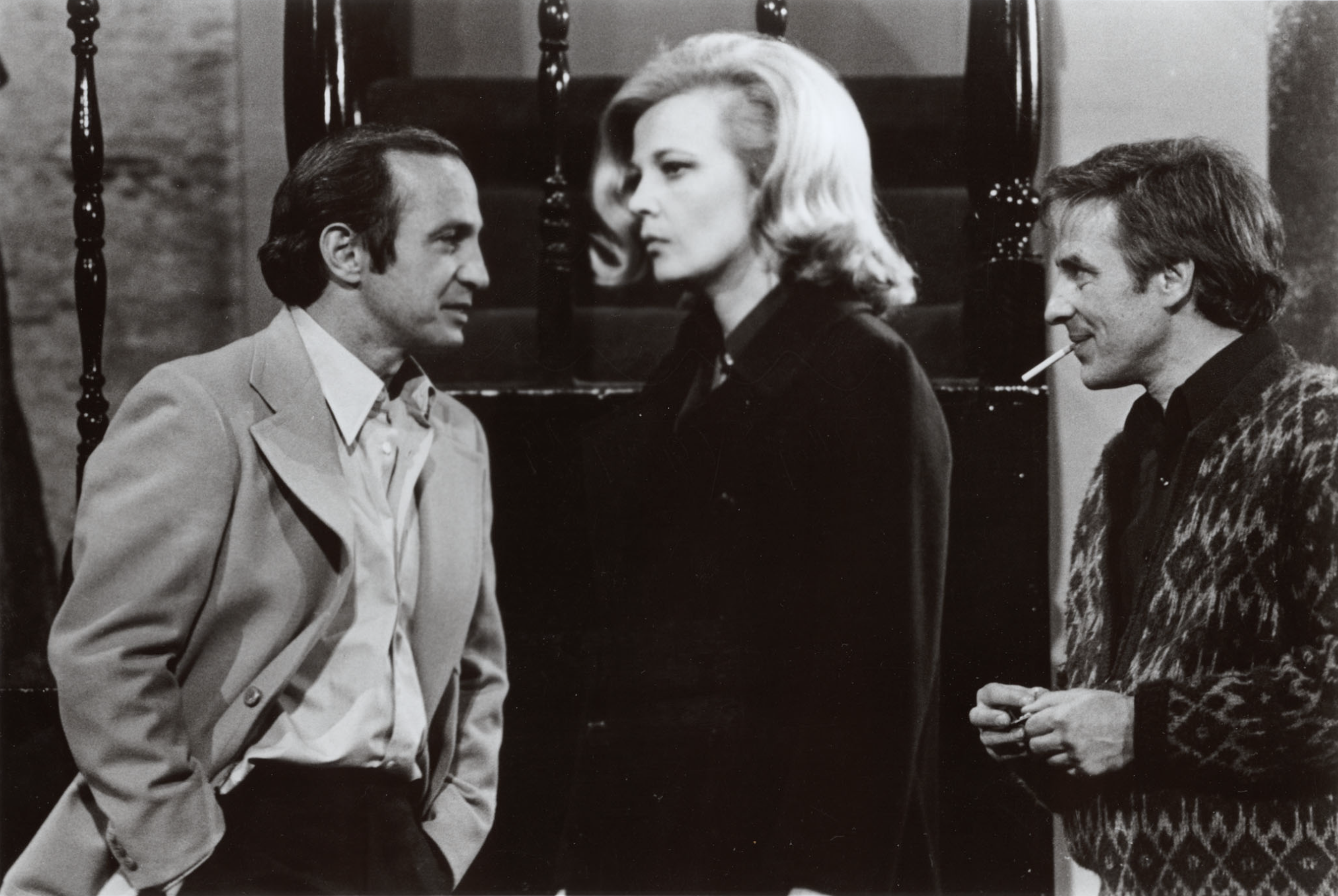 WATCH >> John Cassavetes, Ben Gazzara and the late-great Gena Rowlands talk in a restaurant